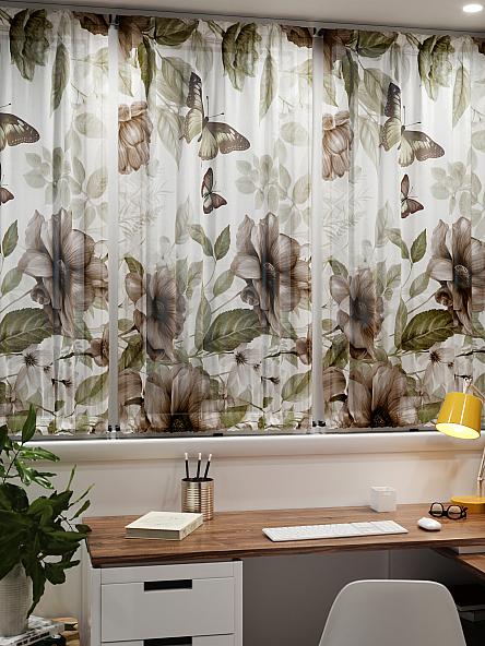 Тюль портьеры для кухни Иомикс - 83 - фото 7