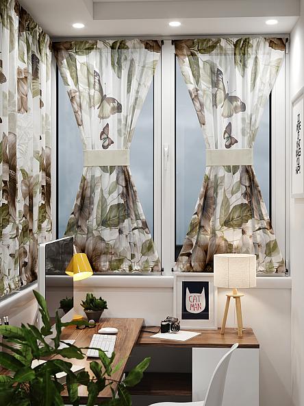 Тюль портьеры для кухни Иомикс - 83 - фото 8