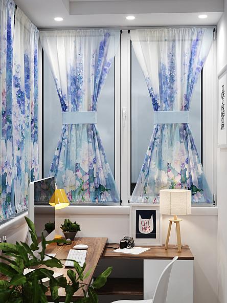 Тюль портьеры для кухни Иомикс - 86 - фото 8