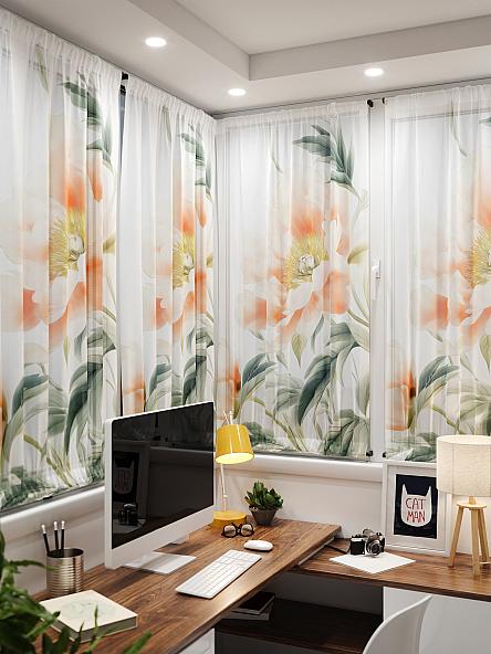 Тюль портьеры для кухни Иомикс - 89 - фото 4