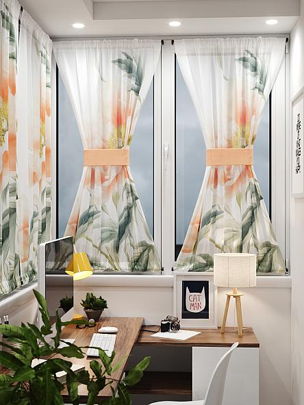 Тюль портьеры для кухни Иомикс - 89 - фото 8