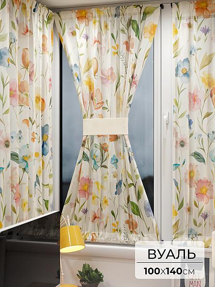 Тюль портьеры для кухни Иомикс - 90