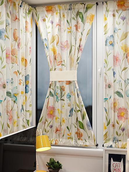 Тюль портьеры для кухни Иомикс - 90 - фото 9