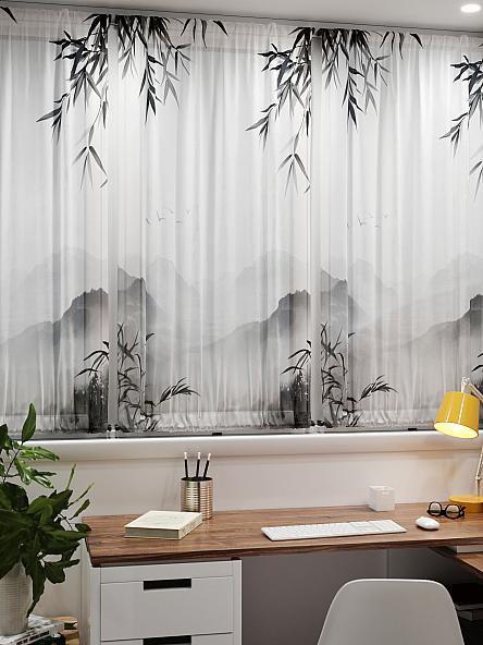 Тюль портьеры для кухни Иомикс - 92 - фото 7