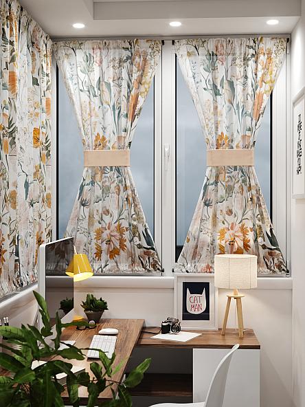 Тюль портьеры для кухни Иомикс - 94 - фото 8