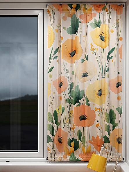 Тюль портьеры для кухни Иомикс - 95 - фото 5