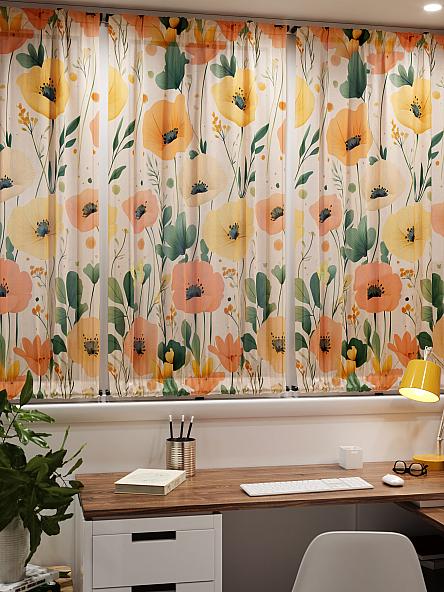 Тюль портьеры для кухни Иомикс - 95 - фото 7