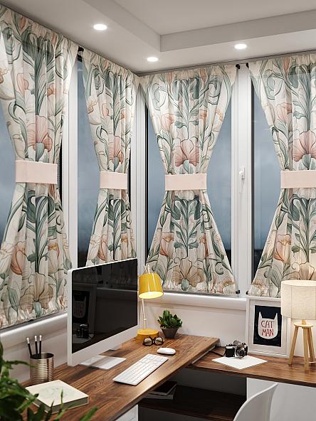 Тюль портьеры для кухни Иомикс - 96 - фото 2