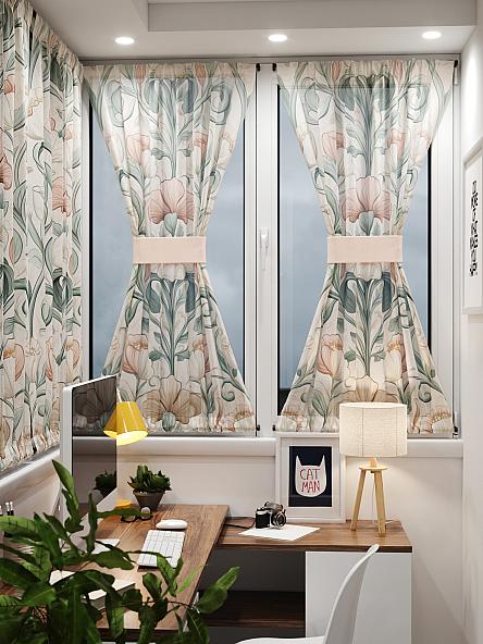 Тюль портьеры для кухни Иомикс - 96 - фото 8