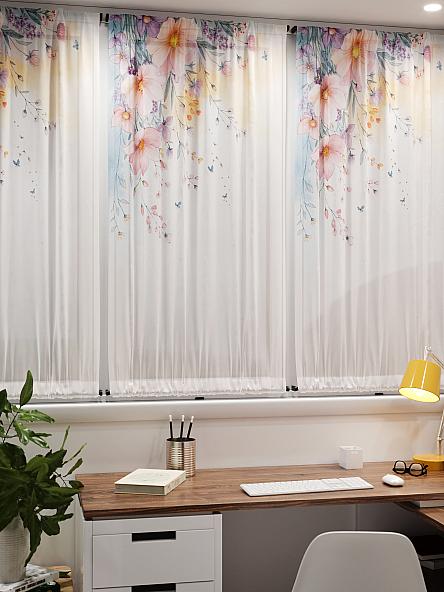 Тюль портьеры для кухни Иомикс - 99 - фото 7