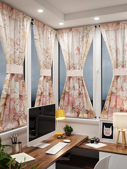 Тюль портьеры для кухни Иомикс - 102 - фото 2