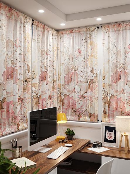 Тюль портьеры для кухни Иомикс - 102 - фото 4