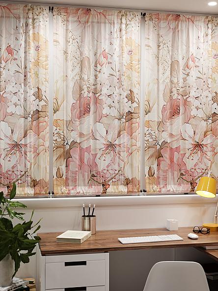 Тюль портьеры для кухни Иомикс - 102 - фото 7