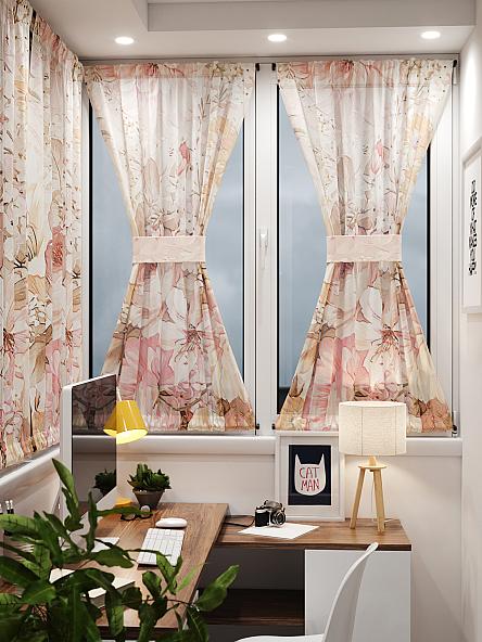 Тюль портьеры для кухни Иомикс - 102 - фото 8