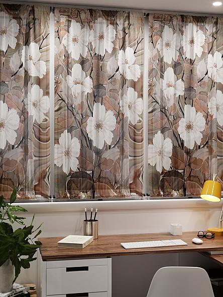 Тюль портьеры для кухни Иомикс - 106 - фото 7