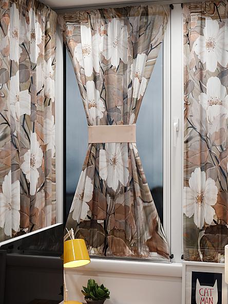 Тюль портьеры для кухни Иомикс - 106 - фото 9