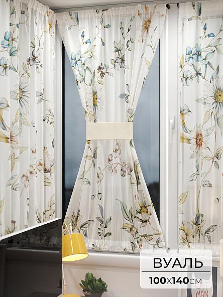 Тюль портьеры для кухни Иомикс - 108