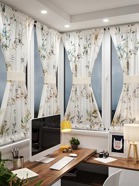 Тюль портьеры для кухни Иомикс - 108 - фото 2