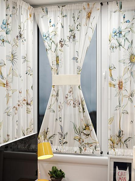 Тюль портьеры для кухни Иомикс - 108 - фото 9