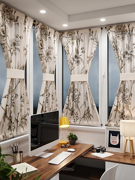 Тюль портьеры для кухни Иомикс - 109 - фото 2