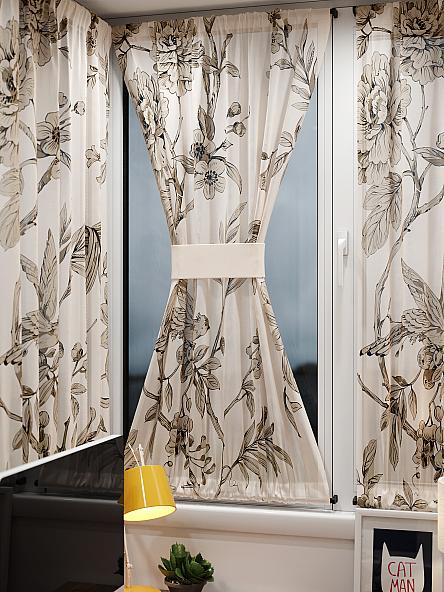 Тюль портьеры для кухни Иомикс - 109 - фото 9