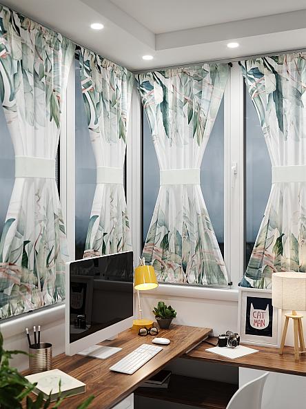 Тюль портьеры для кухни Иомикс - 110 - фото 2