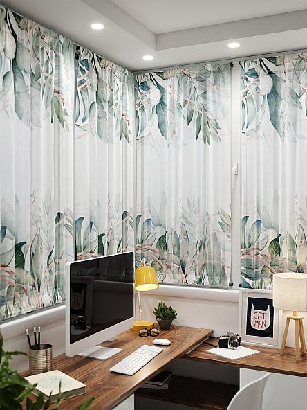 Тюль портьеры для кухни Иомикс - 110 - фото 4