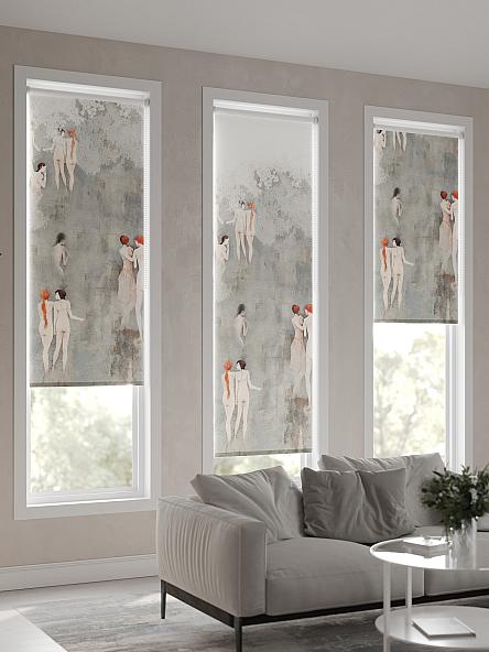 Рулонная штора Теринт - 32 - ширина 47 см - фото 4