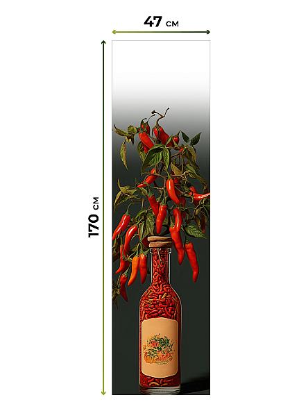 Рулонная штора Теринт - 34 - ширина 47 см - фото 5