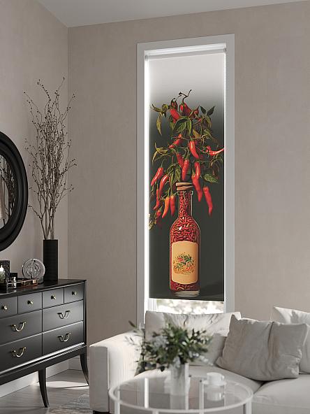 Рулонная штора Теринт - 34 - ширина 47 см - фото 6