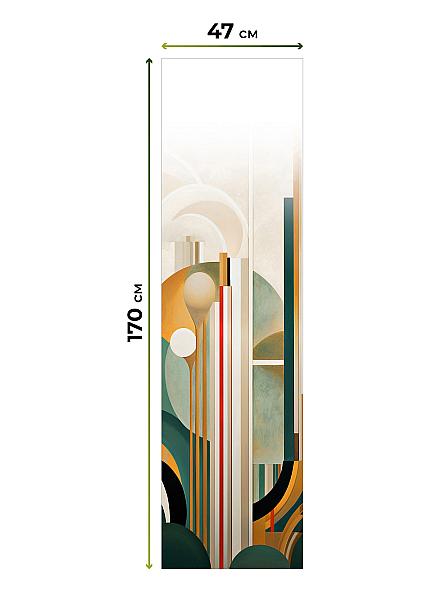 Рулонная штора Теринт - 35 - ширина 47 см - фото 5