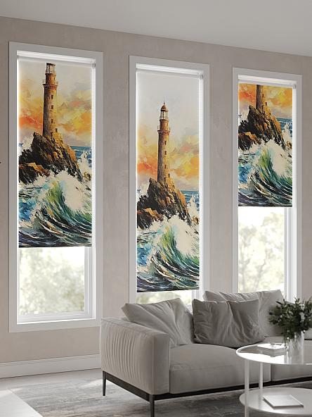 Рулонная штора Теринт - 45 - ширина 47 см - фото 4