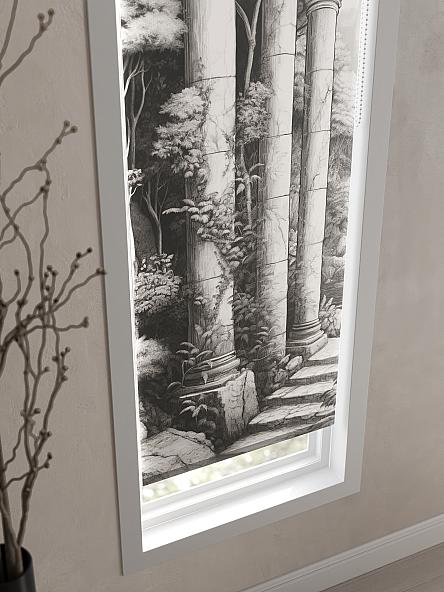 Рулонная штора Теринт - 46 - ширина 47 см - фото 3