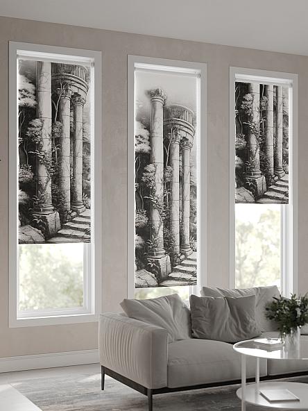 Рулонная штора Теринт - 46 - ширина 47 см - фото 4