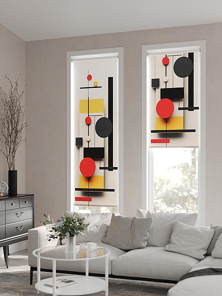 Рулонная штора Теринт - 47 - ширина 47 см - фото 2