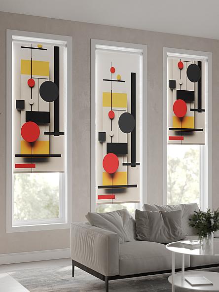 Рулонная штора Теринт - 47 - ширина 47 см - фото 4