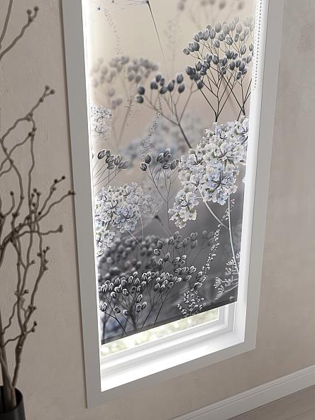 Рулонная штора Теринт - 50 - ширина 47 см - фото 3