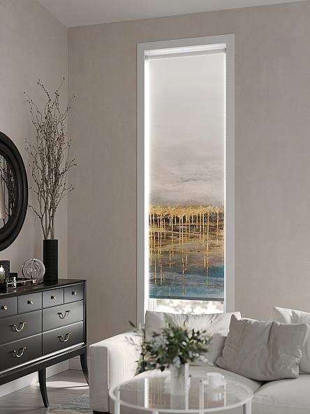 Рулонная штора Теринт - 51 - ширина 47 см - фото 6