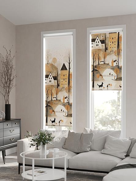 Рулонная штора Теринт - 55 - ширина 47 см - фото 2