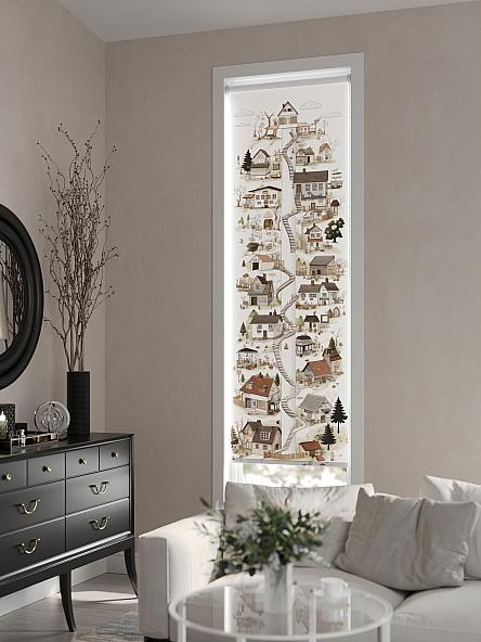 Рулонная штора Теринт - 56 - ширина 47 см - фото 6