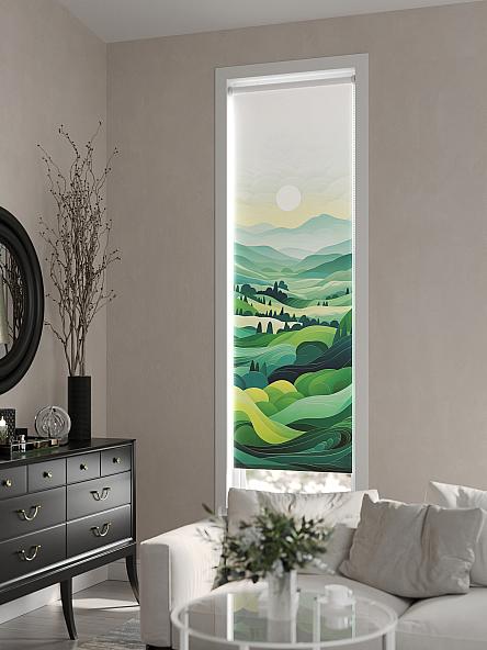 Рулонная штора Теринт - 61 - ширина 47 см - фото 6