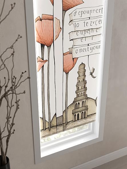 Рулонная штора Теринт - 66 - ширина 47 см - фото 3