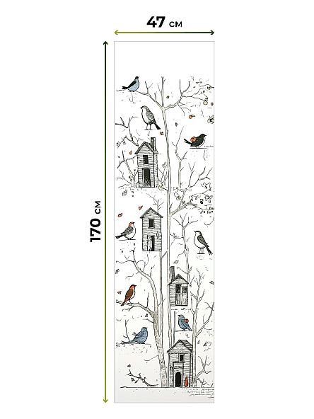 Рулонная штора Теринт - 67 - ширина 47 см - фото 5