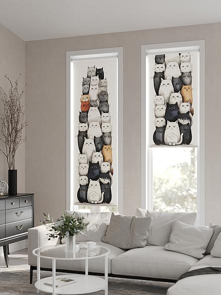 Рулонная штора Теринт - 69 - ширина 47 см - фото 2