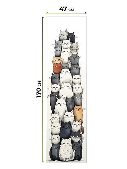 Рулонная штора Теринт - 69 - ширина 47 см - фото 5