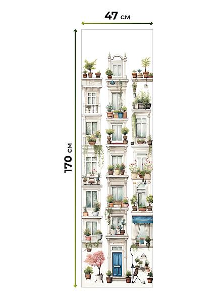 Рулонная штора Теринт - 77 - ширина 47 см - фото 5