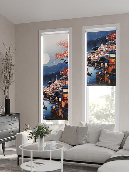 Рулонная штора Теринт - 83 - ширина 47 см - фото 2