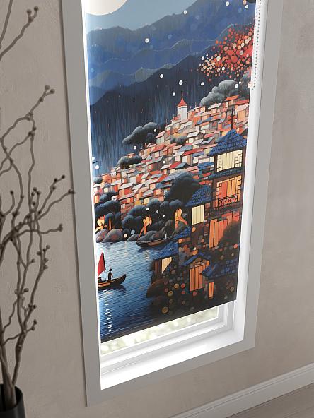 Рулонная штора Теринт - 83 - ширина 47 см - фото 3