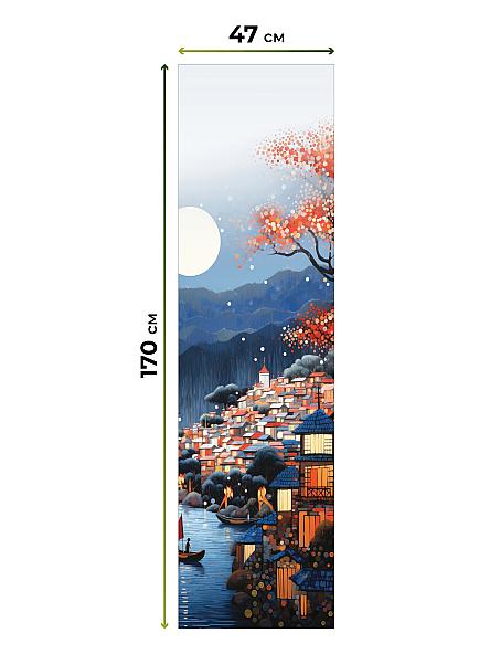 Рулонная штора Теринт - 83 - ширина 47 см - фото 5