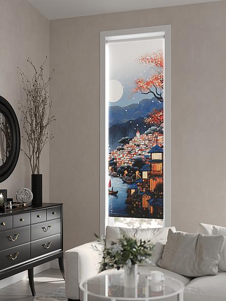 Рулонная штора Теринт - 83 - ширина 47 см - фото 6